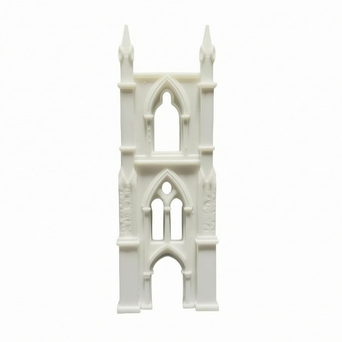 Miniature Gothic Arch Arched Openings Gothic Arch Backdrop Pointed Tapered Tips for Dollhouse, Diorama