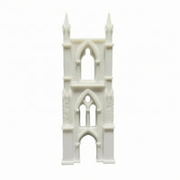 Miniature Gothic Arch Arched Openings Gothic Arch Backdrop Pointed Tapered Tips for Dollhouse, Diorama