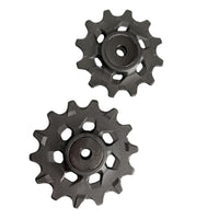 Rear Derailleur Guide Pulleys Replacement 12-Speed Derailleur Pulleys Low-Friction Guide Wheel for Cyclists, Drivetrain Maintenance
