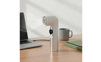 High Speed Ice Cooling Fan Long Battery Life Curved Neck Fan for Travel, Outdoor