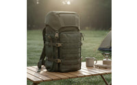 Outdoor Survival Backpack Multiple Pockets Large Capacity Hiking Rucksack for Campers, Hikers, Camping