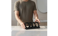 Electric Toothbrush Stand Space Saving Toothbrush and Toothpaste Holder Wide Opening Design Vanity Storage Rack for Washstand