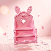 Doll Display Rack Miniature Display Shelf Compact Dollhouse Shelf for Collectors