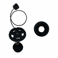 BCD Dump Release Mechanism Quick Deflation Dump Release Mechanism Set Portable Breathing Vest Part for SMB Use