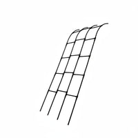Half Arch Trellis, Climbing Support, No-Drill Leaning Design for Villa Garden and Balcony