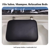 Shampoo Bed Cushioned Soft and Comfortable Shampoo Bowl Neck Rest Ergonomic Arrange Hair Washing Headrest for Barbers, Mobile Beauticians, Spa