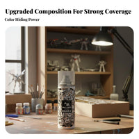 210 Ml Professional-Grade Results High-Build Sandable Surfacer Strong Adhesion Hobby Surfacer Spray Can Fills Scratches Model Coating Increased Volume for Hobbyists, Miniature Painters, Workshop