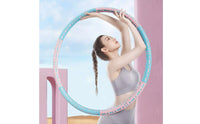 Adjustable Exercise Hoop Gift Idea Detachable Exercise Hoop Double-Layer Padding for Flexibility Training Practice