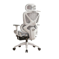 Ergonomic Office Chair Footrest Ergonomic Mesh Chair Padded Armrests