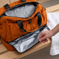 Unisex Dry Wet Separation Gym Bag with Shoe Compartment, Large Capacity Travel Duffel for Short Trips