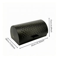 Stainless Steel Bread Box Pull Handle Sliding Lid of Bread Box Airtight