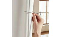 40 Pieces Four-Prong Curtain Hook Metal Curtain Pleater Hook Sturdy for Bedroom