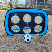 Easy Setup Kids Soccer Training Net Sturdy Foldable Football Goal for Practice