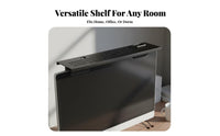 No-Drill Installation Set Top Box Holder Space Saving Monitor Top Storage Shelf Easy to Install Router Screen Mount Multifunctional