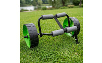 Foldable Kayak Cart Portable Kayak Cart with Strap Long-Lasting Dolly with Kickstand Stable for Paddlers, Shoreline