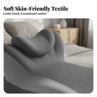 Memory Foam Prone Sleeping Pillow Stomach Sleeping Support Pillow for Readers, Bed Lounging