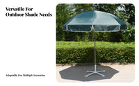 Foldable Umbrella Cross Base Stable Foldable Umbrella Stand Universal Fit Metal Parasol Stand for Market Vendors, Garden, Deck