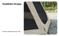 Solar-Blocking Protection Automatic Hexaand Gonal Tent Rainproof Hexaand Gonal Instant Setup Tent Waterproof Camping Shelter Expandable Vestibule for Beginners, Small Groups, Outdoors, Beach Trips, Park Outings, Family Gatherings