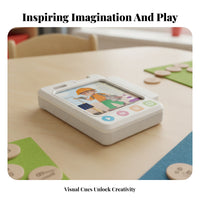 Viewing Window Color Matching Game Plastic Case Dress-up Game Tabletop Family Play Carry Tab