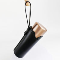 Long-Lasting Leather Cup Sleeve with Strap Portable Tumbler Sleeve with Hand Strap Lightweight Carrier Secure for Outdoor