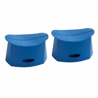 Foldable Handled Stool Lightweight Low Seat Space-Saving Portable Furniture Built-in Handle for explorers, Outdoor aficionados, trip, Camping, Fishing, Hiking