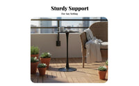 Minimalist Design Round Pedestal Cafe Set Modern Design Pub Table Backrest Support Home Furniture Versatile Use for Homeowners, Bar Owners, Adults, Balcony, Restaurant, Dining Room, Kitchen