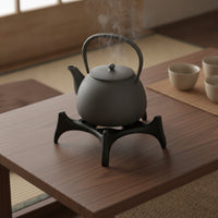 Cast Iron Teapot Trivet Heat-Resistant Teapot Trivet Compact for Kitchen Counter