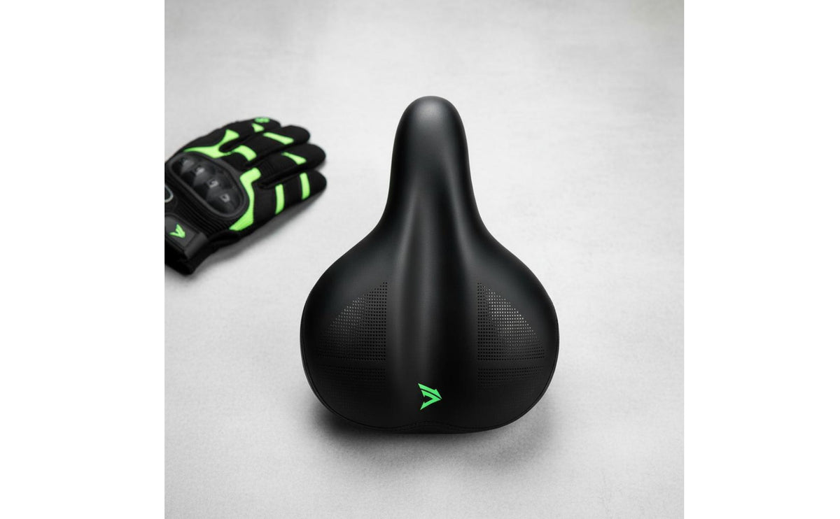 Mountain Bike Saddle Thick Padded Bike Seat Cushion Shock Absorbing Bike Seat Pad