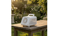 Battery-Powered Portable Bubble Machine Compact Electric Bubble Machine Lightweight Toy Indoor for Weddings, Backyard