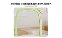 Cross Stitch Frame Candy Shade Quadrilateral Embroidery Hoop Sturdy Rectangular Stitching Frame for Fiber Artists, DIY Enthusiasts, Home