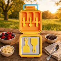 Manual Chilled Dessert Form Embossed Lettering 3 Cavity Dessert Form Raised Geometric Shapes