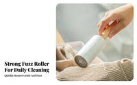 Replaceable Refill Sticky Lint Roller Easy Peel Sheets Wooden Handle Lint Roller Diagonal Tear Design for Away Ice Workers, Home