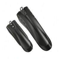 Child Bike Mudguard Set Black Kids Cycle Mudguards Child Bike Fenders Easy to Install Mudguards with Mounting Tabs Curved