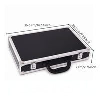 Billiard Ball Case with Handle Reinforced Billiard Ball Case Hard-Sided for Travel