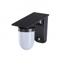 Frosted Light Spreader Wireless Control Solar Wall Light Solar Wall Light for Garden, Courtyard, Doorway