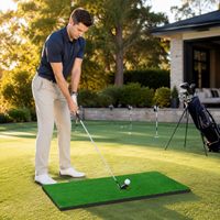 golf hitting mat