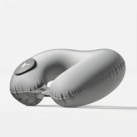 Adjustable Travel Neck Pillow with Bag Portable Travel Neck Pillow Compact Ergonomic for Road Trips