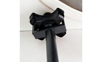 T-Grip RV Fan Knob Extension Black Knob Extension Rod Comfortable Operation Vehicle Accessory Simple to Install