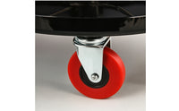 Heavy-Duty Mechanic Stool with Tool Tray Storage Comfortable Mechanic Stool with Tool Tray Long-Lasting Low-Height for Car Detailers, Workshop
