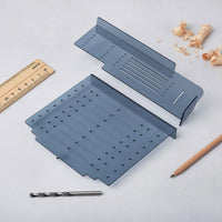 2 Pieces Accurate Scale Handle Installation Template Time Saving Handle Installation Jig Adjustable Drawer Pull Template Tool Multi-Size Compatible for Woodworkers, DIY Enthusiasts, Furniture Making, Home Renovation