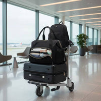 Baby Bag with Pacifier Case Detachable Shoulder Strap Maternity Hospital Bag