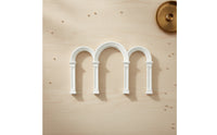 Tabletop Arch Prop Classical Miniature Column Arch Freestanding Display Stand for Photographers, Wedding Planners