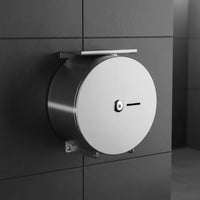 Center-Pull Toilet Paper DispenserSheet-per-Usagea-Wall-Mounted-Mounted Toilet Paper Dispenser Stainless Steel Holder for Restrooms, Guest Bathrooms