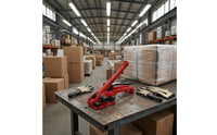Manual Strapping Tensioner Easy to Operate Strapping Tensioner with Cutter Efficient Manual Banding Tool for Packers, Warehouses
