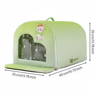 Cooling Pet House Spacious Design Enclosed Pet Cooling Bed Easy to Clean for Cats, Indoor