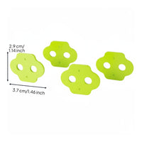 Pedal Cleat Alignment Spacers Improves Comfort Mountain Bike Cleat Alignment Shim Stackable Design Cycle Component for Mountain Bikers, Cyclists