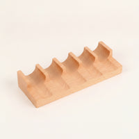 Sushi Taco Holder Compact Wooden Sushi Holder Elegant Stable for Home Chefs, Dinner Parties, Restaurants