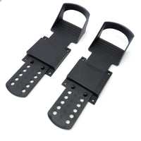 Rower Foot Plate Easy to Install Rowing Machine Pedal Non-Slip Adjustable Foot Pedal for Home Workout, Gym