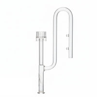 Glass Lily Pipe Highly Transparent Glass Lily Pipe Set Perfectly Transparent
