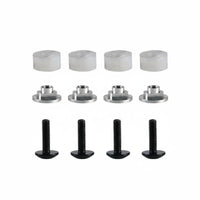 Hockey Eyewear Fastener Kit Replacement Eyewear Screw Kit Easy to Install Sports Gear Accessory for Roller Skating